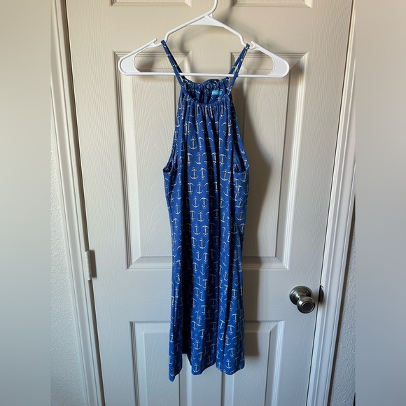 J. McLaughlin Maris Halter Anchor Dress - Picture 1 of 2